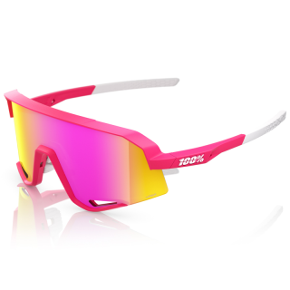 Lunettes de sport 100% slendale rose - hiper | Oxmoto