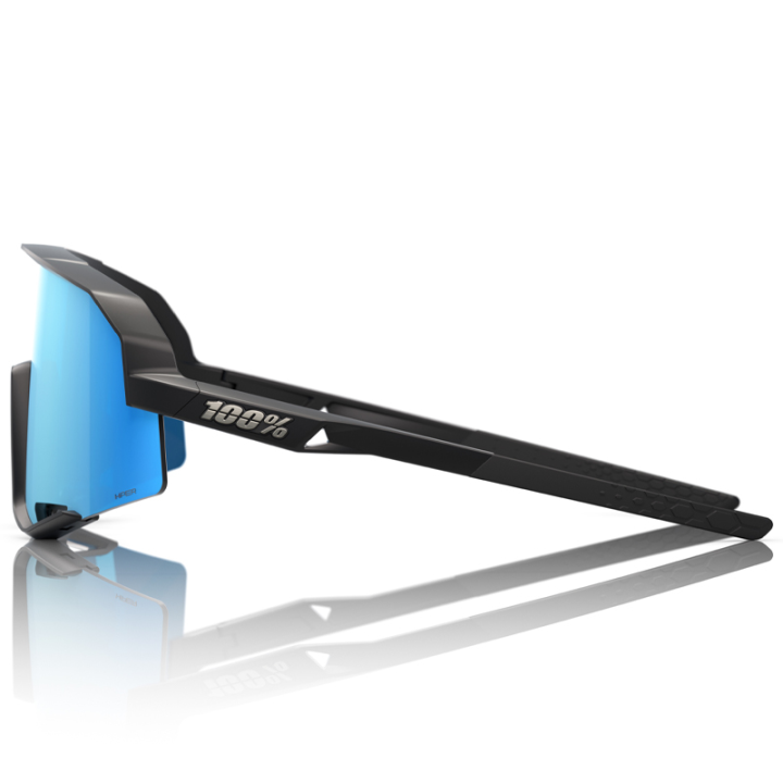 Lunettes de sport 100% slendale noir mat - hiper | Oxmoto