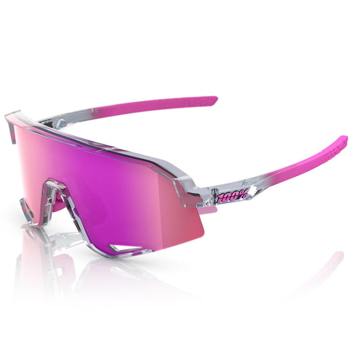 Lunettes de sport 100% slendale rose | Oxmoto