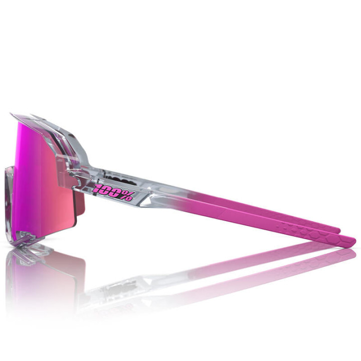 Lunettes de sport 100% slendale rose | Oxmoto