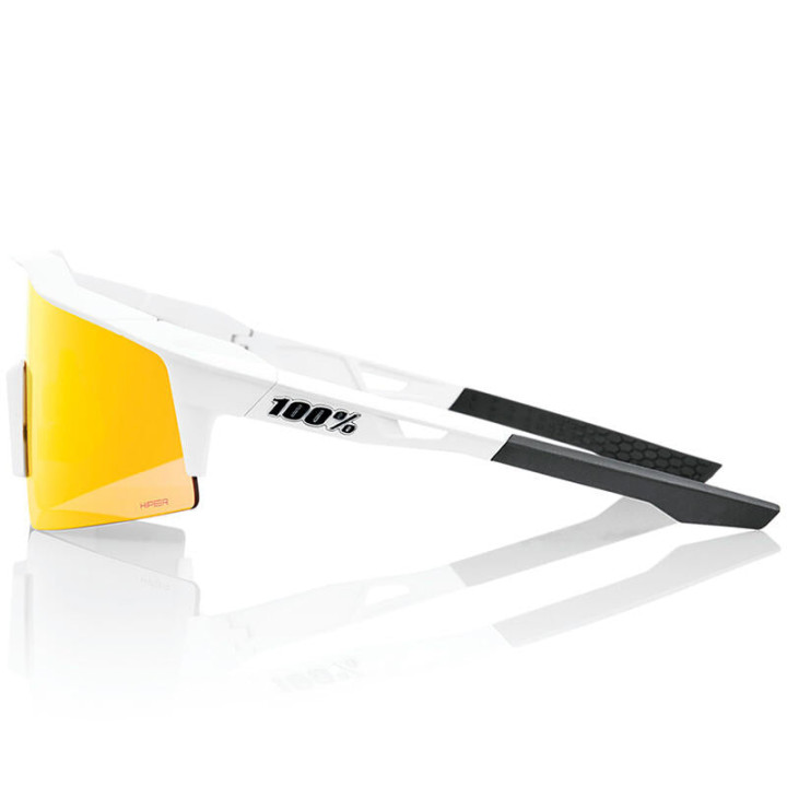 Lunettes de sport 100% speedcraft sl blanc/noir - hiper