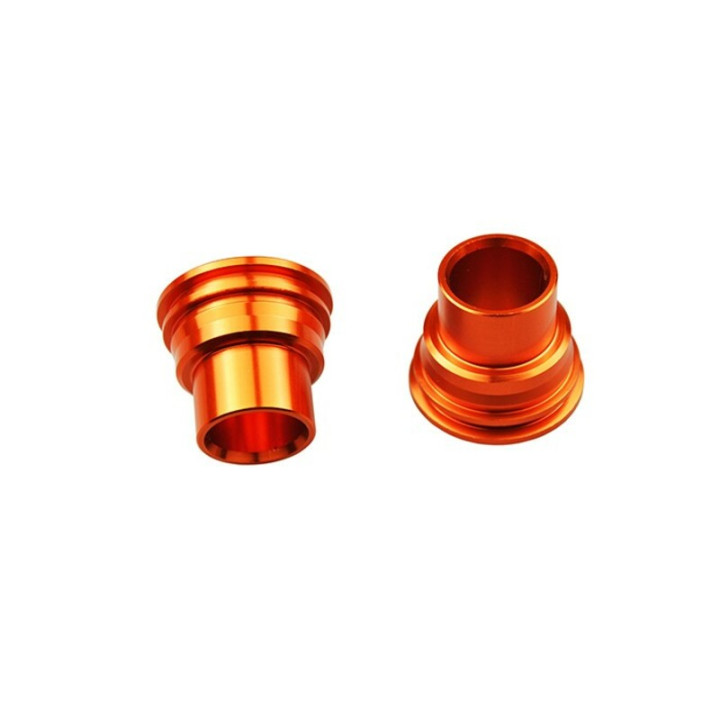 Entretoise de roue arrière Scar orange rouge | Oxmoto