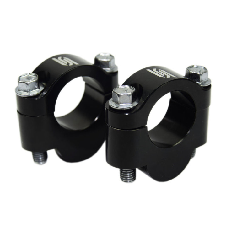 Rehausse Scar +20mm pour guidon Ø28,6mm noir | Oxmoto