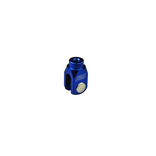 Chape de réglage de frein arrière Scar alu bleu | Oxmoto