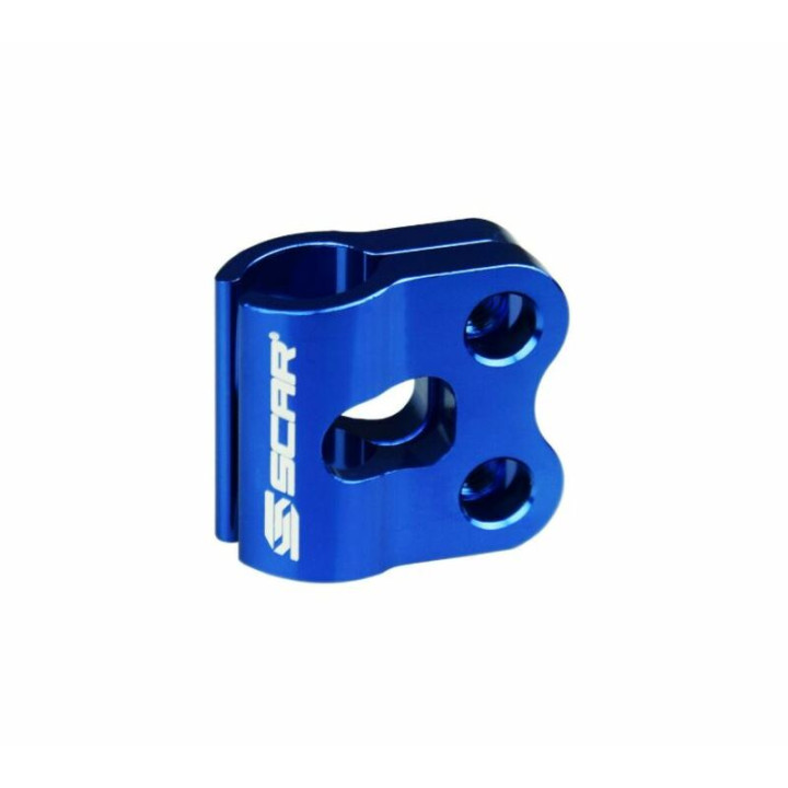 Guide durite de frein avant Scar bleu | Oxmoto