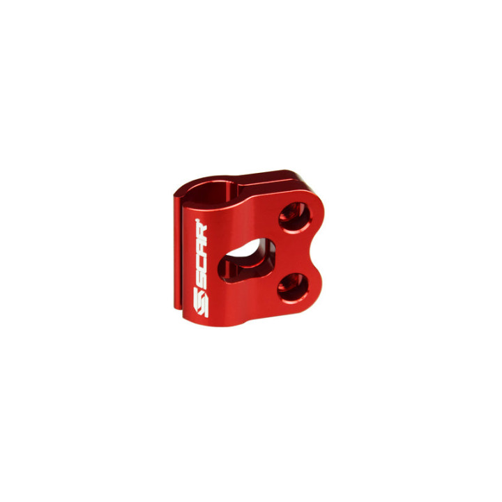 Guide durite de frein avant Scar rouge Honda crf 450 r 2004-2020