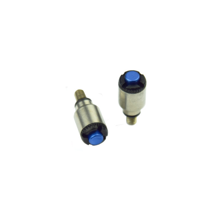 Purgeur de fourche Scar bleu M4x0,7mm fourches WP/Marzocchi/Öhlins