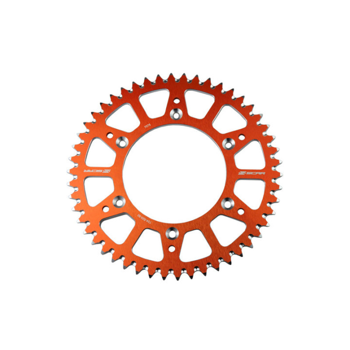 Couronne Scar aluminium ultra-light anti-boue srs530 520 KTM 300 exc 1996-2024 1096636012
