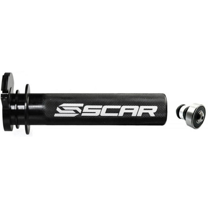 Barillet de gaz Scar en aluminium + roulement noir gas gas mc 65 2021-2025