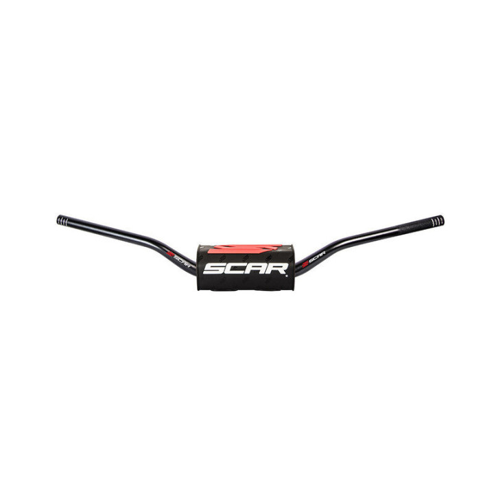 Guidon Scar O² Low Bend S9142BK | Oxmoto