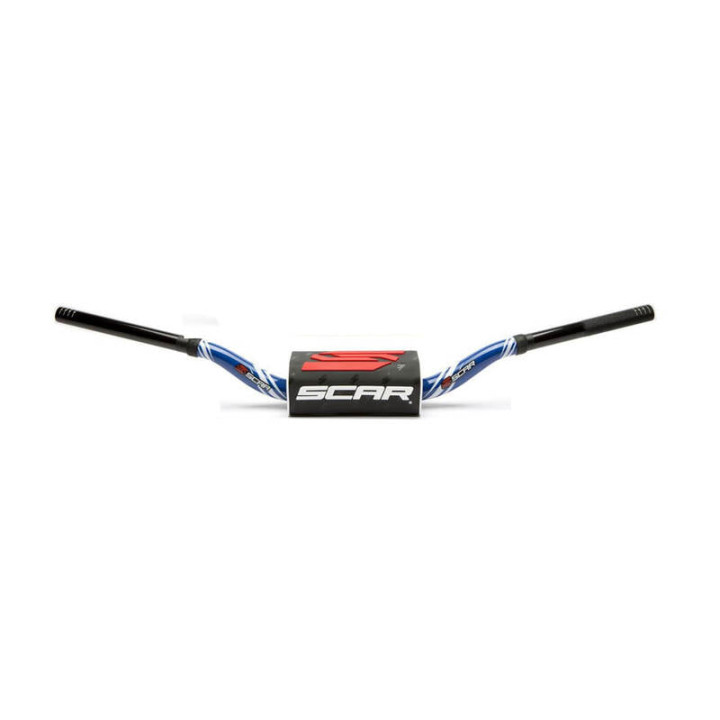 Guidon Scar O² High - Graphic Colour bleu | Oxmoto