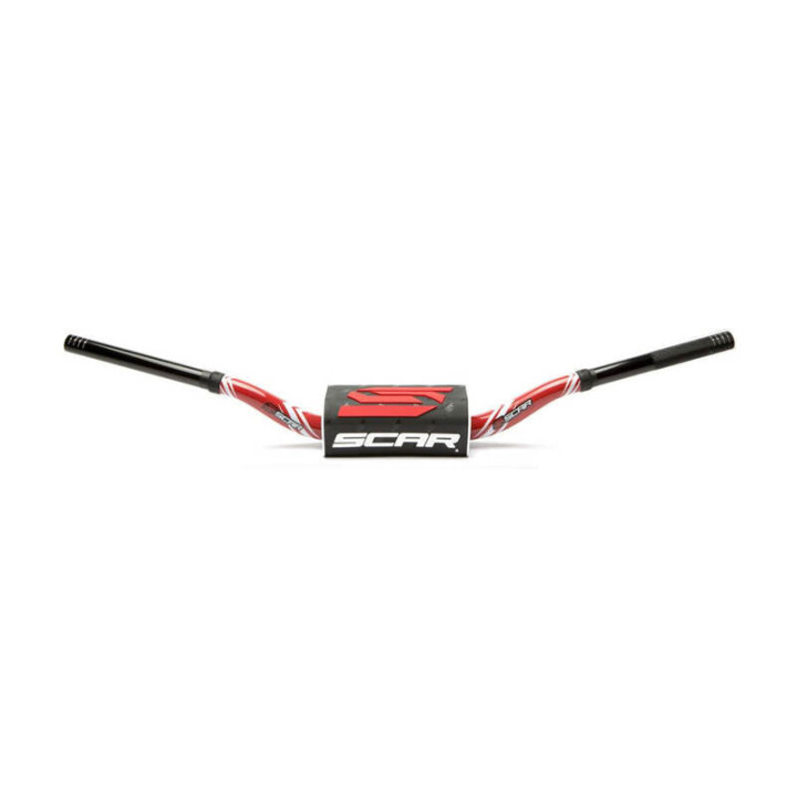 Guidon Scar O² High - Graphic Colour rouge | Oxmoto