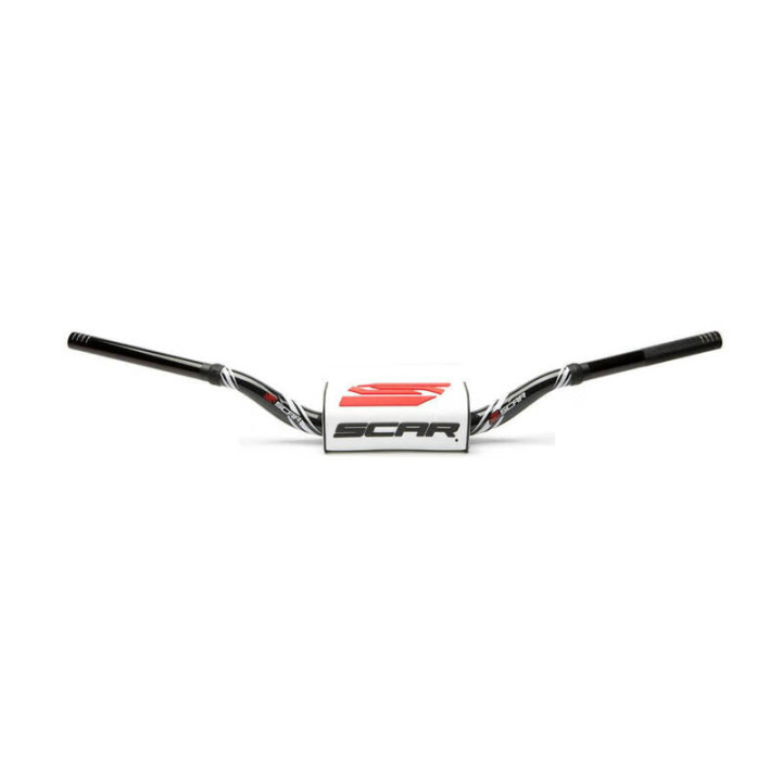 Guidon Scar o² low graphic colour noir | Oxmoto