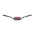 Guidon Scar O² Low - Graphic Colour bleu | Oxmoto