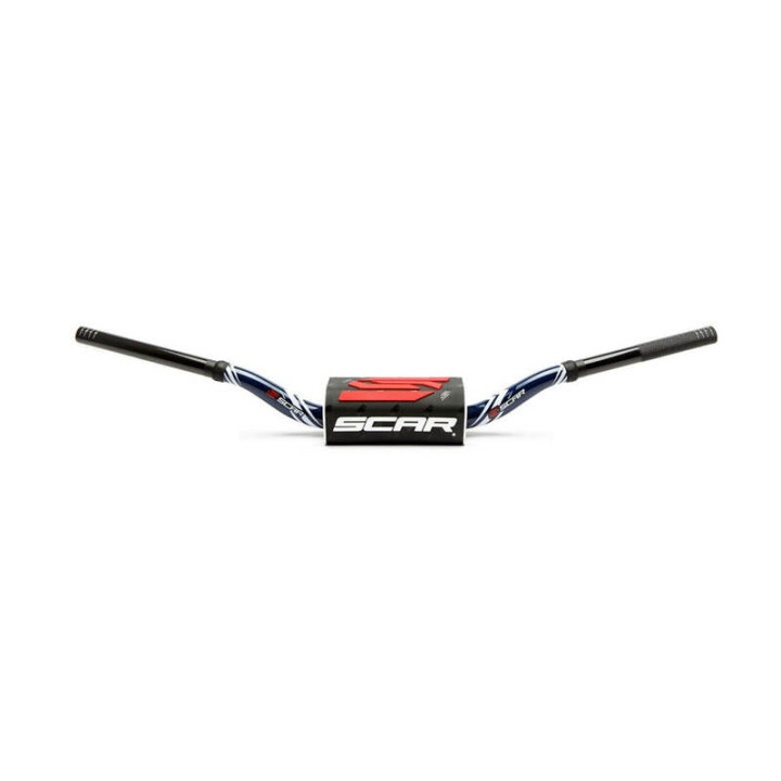 Guidon Scar O² Low - Graphic Colour Dark Blue | Oxmoto