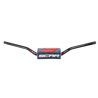 Guidon Scar O² S9115DKBL | Oxmoto