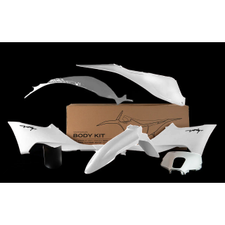 Kit plastique stark varg ex blanc | Oxmoto