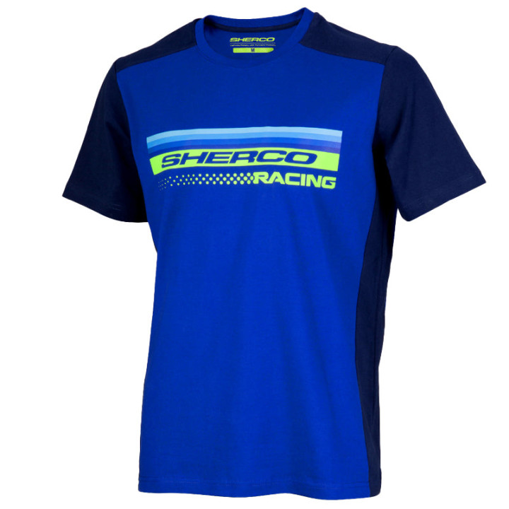 T-shirt sherco paddock bleu | Oxmoto