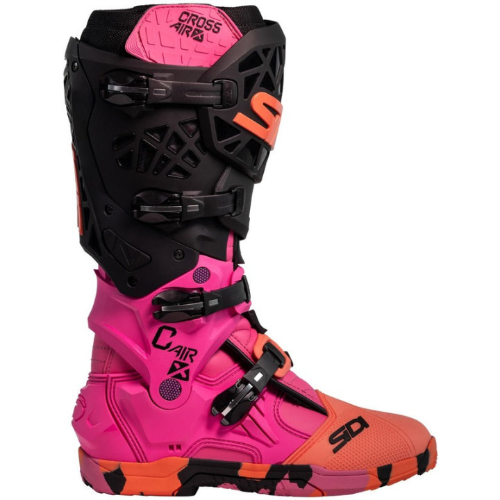 Bottes Sidi Crossair X - Messy / Coral | Oxmoto