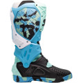 Bottes Sidi Crossair X - Messy / Cyan | Oxmoto