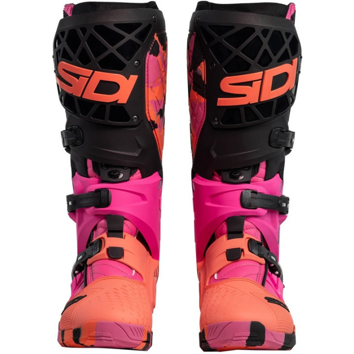 Bottes Sidi Crossair X - Messy / Coral | Oxmoto