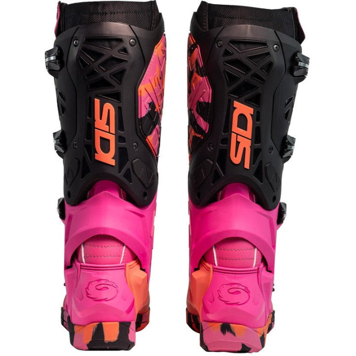 Bottes Sidi Crossair X - Messy / Coral | Oxmoto