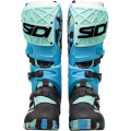 Bottes Sidi Crossair X - Messy / Cyan | Oxmoto