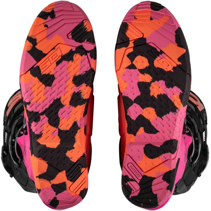 Bottes Sidi Crossair X - Messy / Coral | Oxmoto