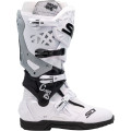 Bottes Sidi Crossair X - blanc / noir | Oxmoto