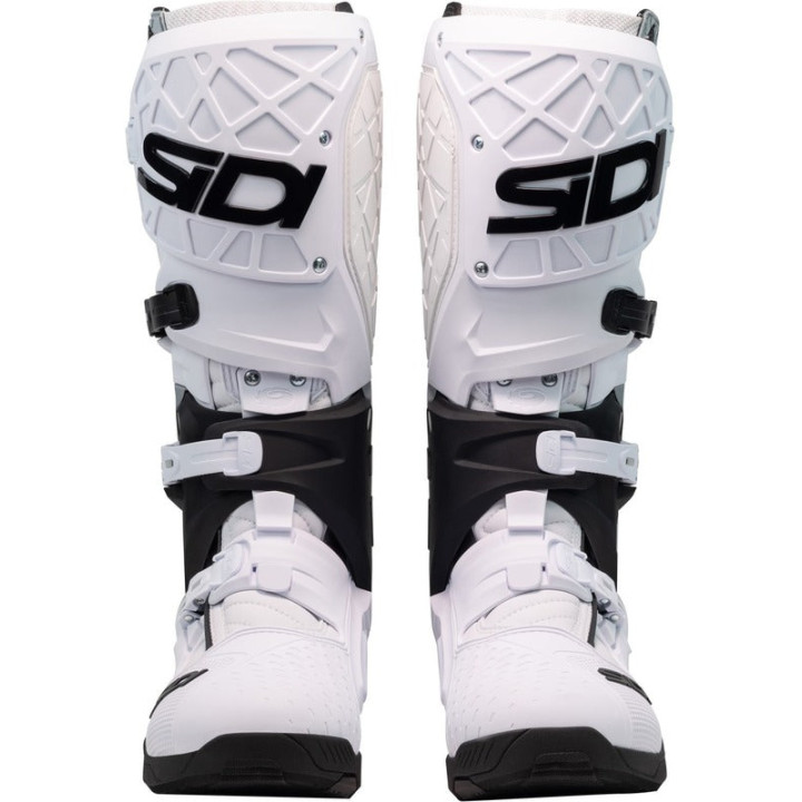 Bottes Sidi Crossair X - blanc / noir | Oxmoto
