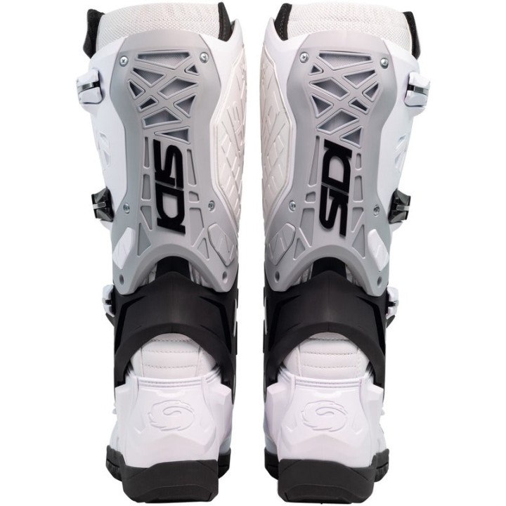 Bottes Sidi Crossair X - blanc / noir | Oxmoto