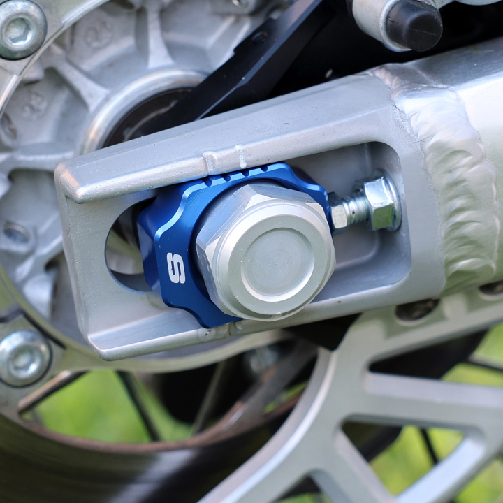 Tendeur de chaîne sherco bleu 2025 | Oxmoto