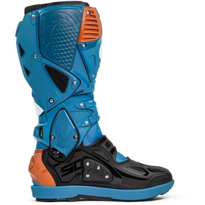 Bottes Sidi Crossfire 3 SRS - Petrol / Bronze | Oxmoto