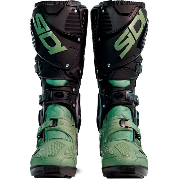 Bottes Sidi Crossfire 3 SRS - Army / noir | Oxmoto