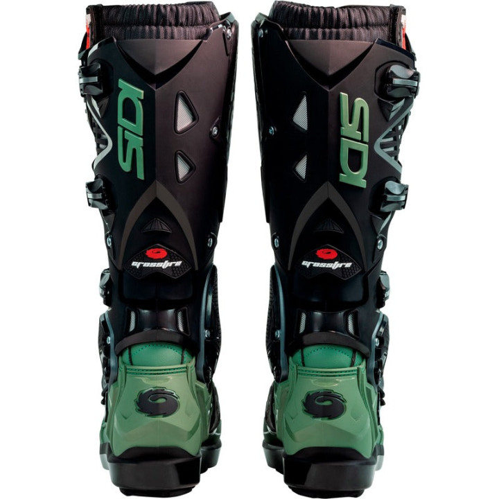 Bottes Sidi Crossfire 3 SRS - Army / noir | Oxmoto