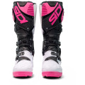 Bottes Sidi Crossfire 3 SRS - noir / blanc / rose | Oxmoto