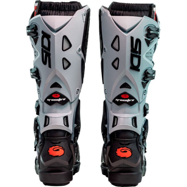 Bottes Sidi Crossfire 3 SRS - noir / Cendre | Oxmoto