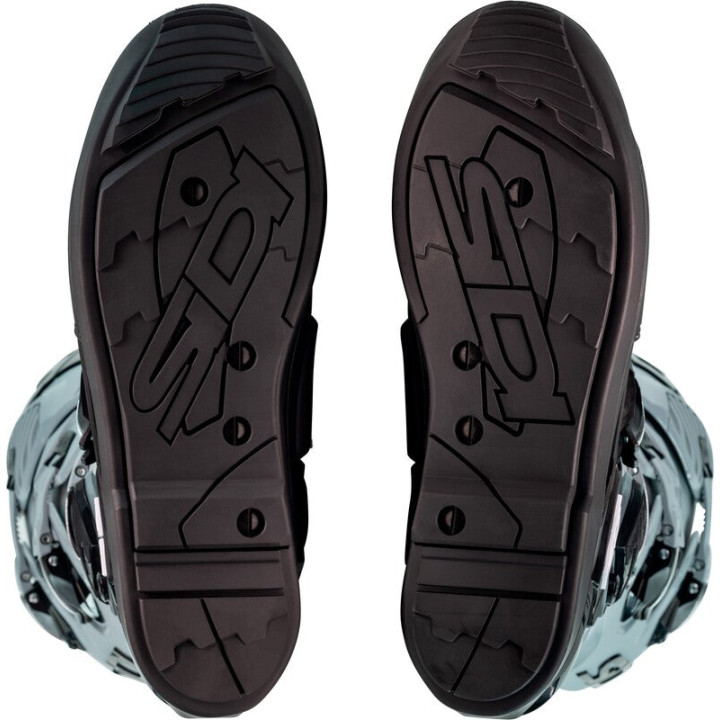 Bottes Sidi Crossfire 3 SRS - noir / Cendre | Oxmoto