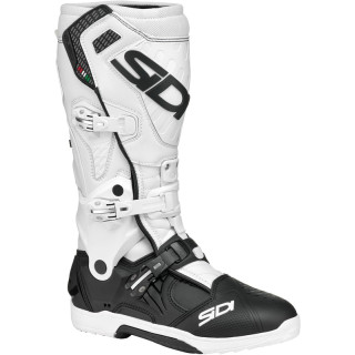 Bottes Sidi Crossair - noir / blanc | Oxmoto