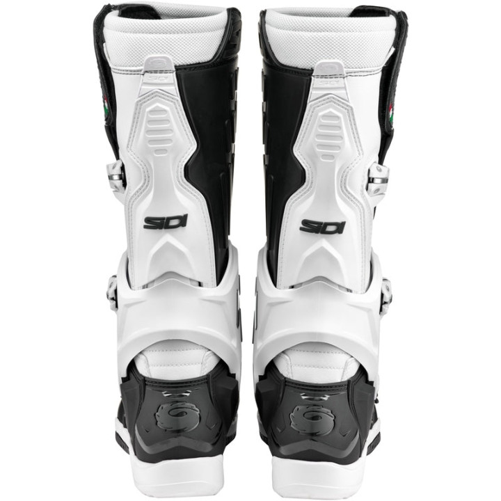 Bottes Sidi Crossair - noir / blanc | Oxmoto