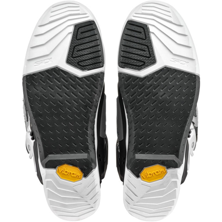 Bottes Sidi Crossair - noir / blanc | Oxmoto