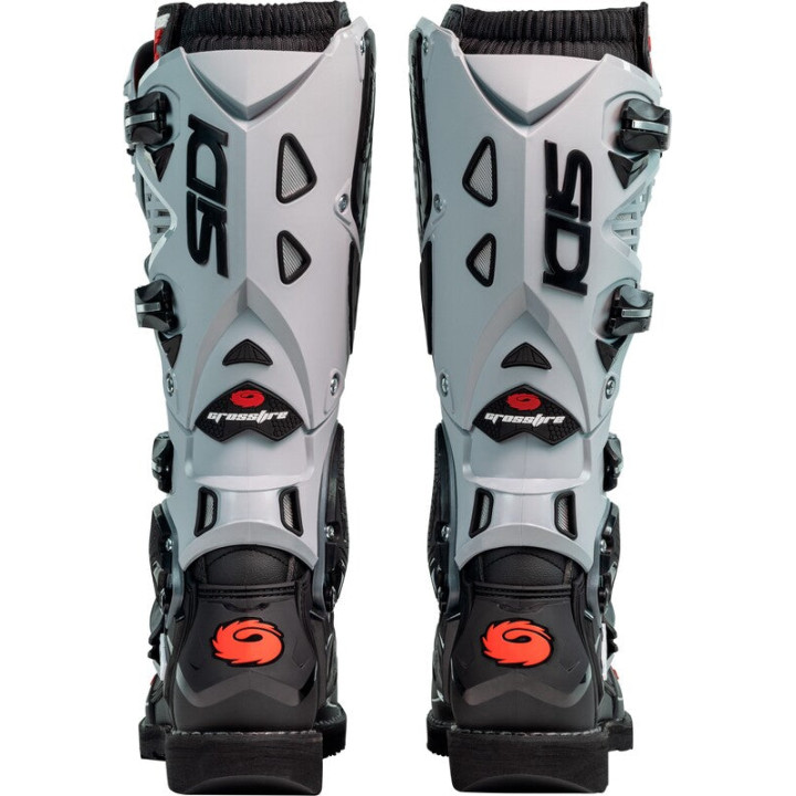 Bottes Sidi Crossfire 3 - noir / Cendre | Oxmoto