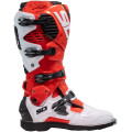 Bottes Sidi Crossfire 3 - rouge / blanc | Oxmoto