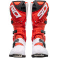 Bottes Sidi Crossfire 3 - rouge / blanc | Oxmoto