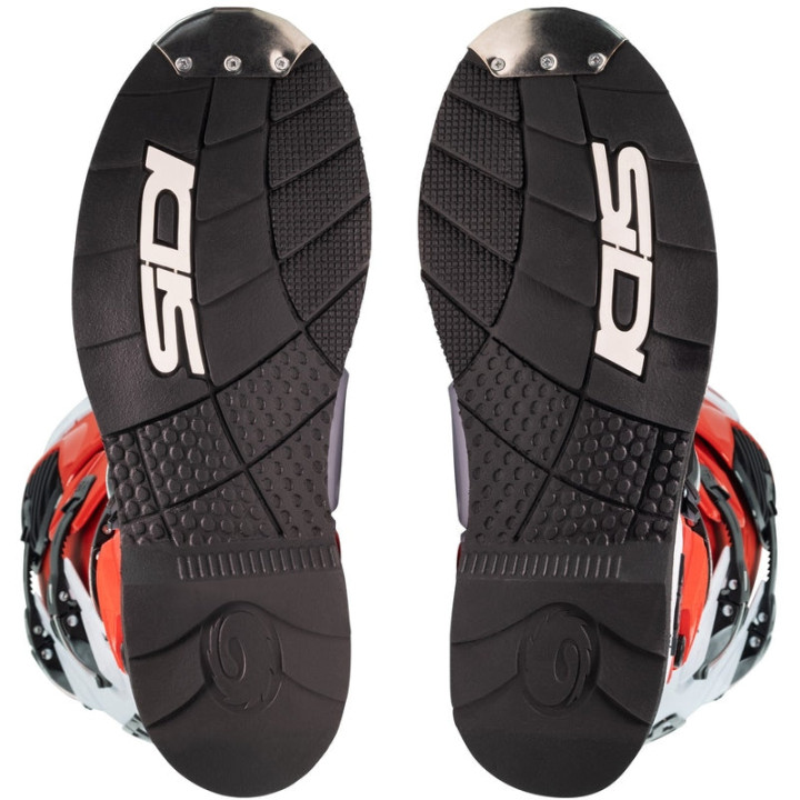 Bottes Sidi Crossfire 3 - rouge / blanc | Oxmoto