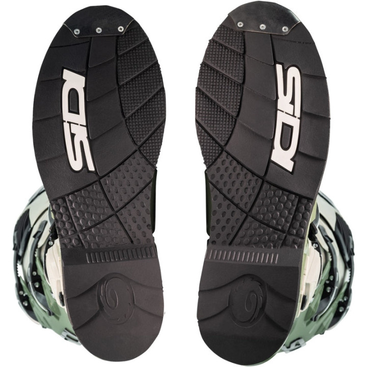 Bottes Sidi Crossfire 3 - Army / Sable | Oxmoto