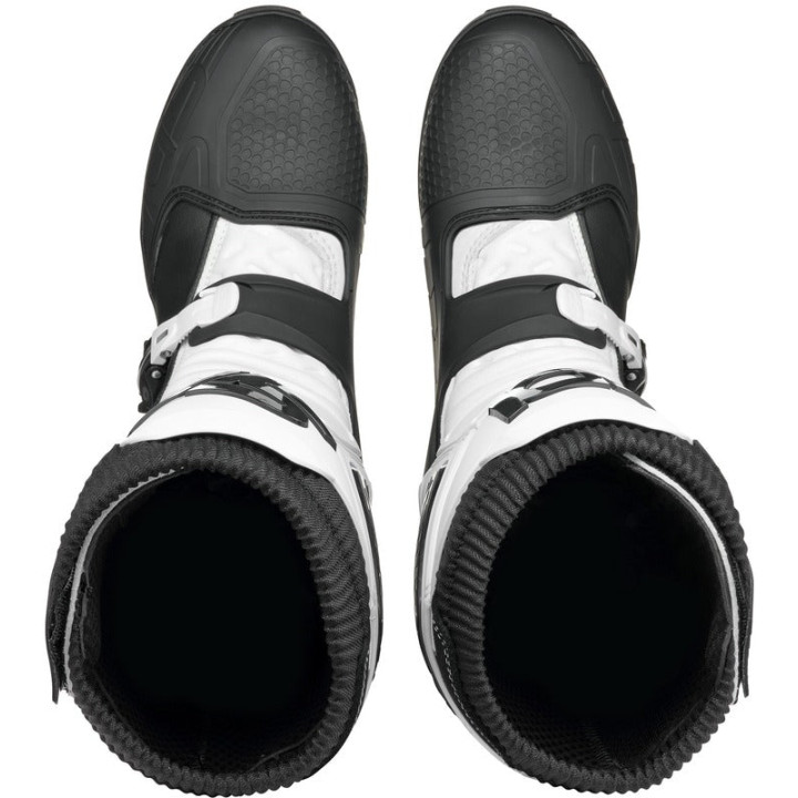 Bottes Sidi XPower SC - noir / blanc | Oxmoto