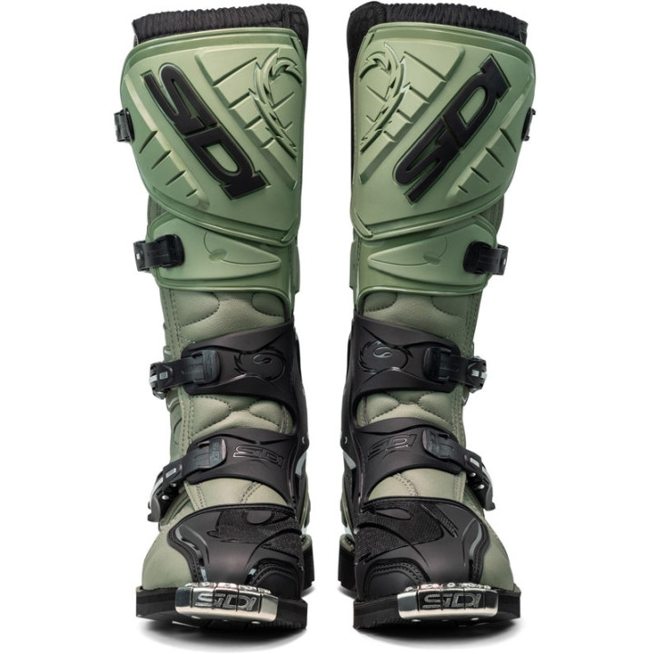 Bottes Sidi Agueda - Army / noir | Oxmoto