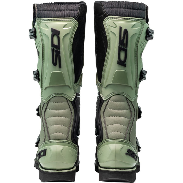 Bottes Sidi Agueda - Army / noir | Oxmoto