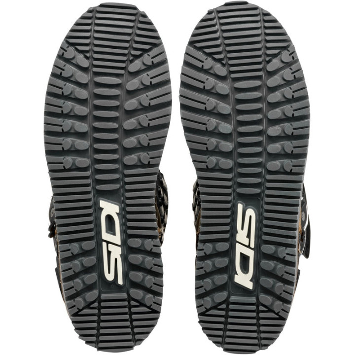 Bottes Sidi Trial Zero 2 - Tobacco / noir | Oxmoto
